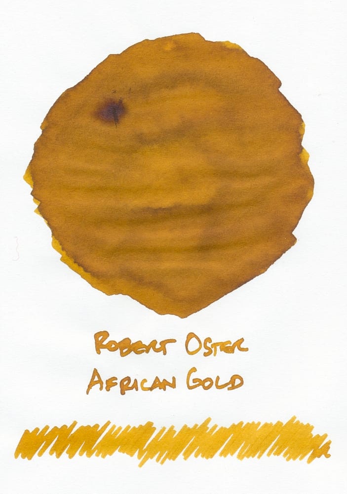 Pen and Ink Highlight: Rob's Penworks Autumn Leaves and Robert Oster African Gold