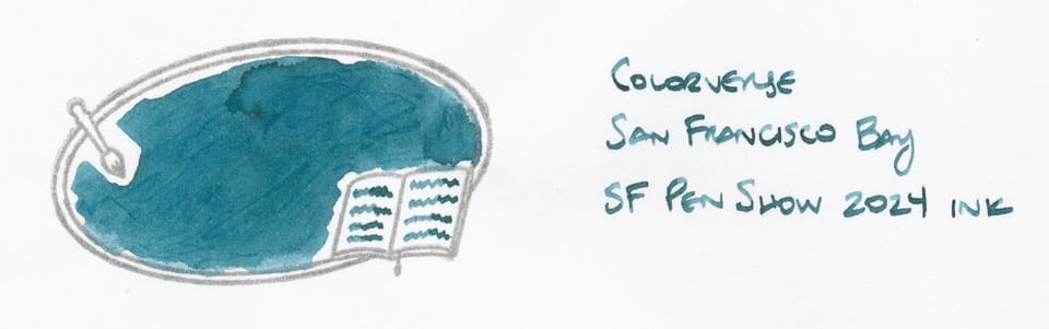 Ink Swatch Wednesday: Colorverse San Francisco Bay