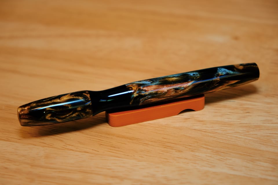 New Pen Day: Mayfair Pens Noldor - Copper Tortoise